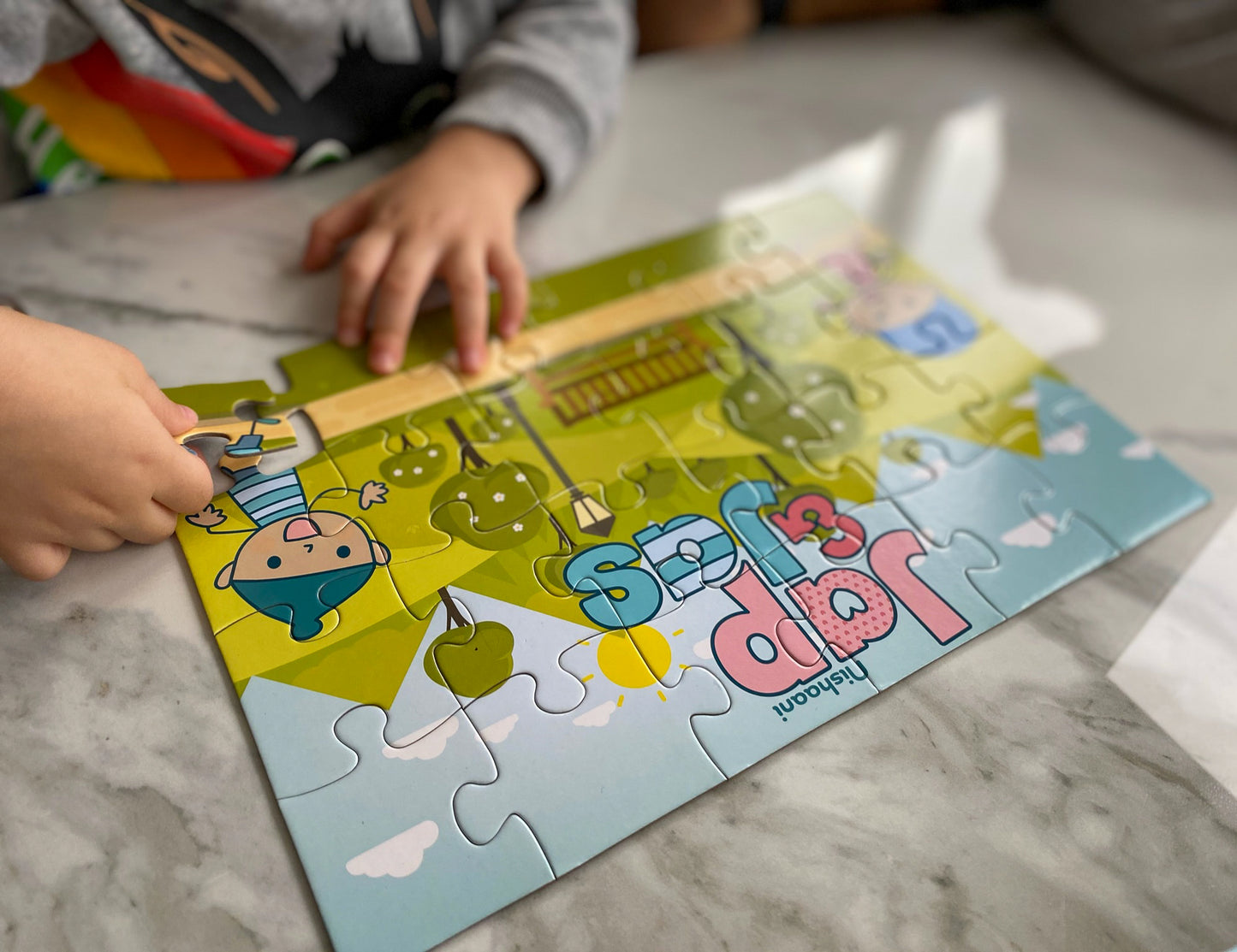 Jap & Jas Go to the Park Puzzle - NishaaniStore