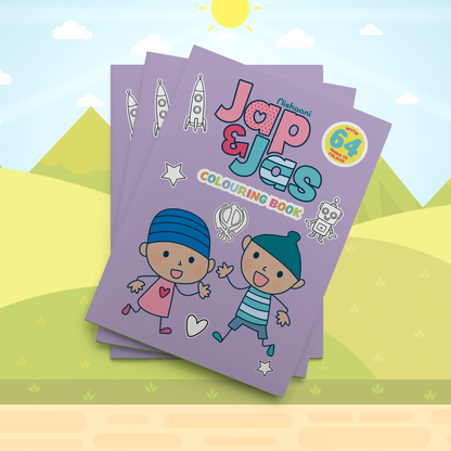 Jap & Jas Colouring Book