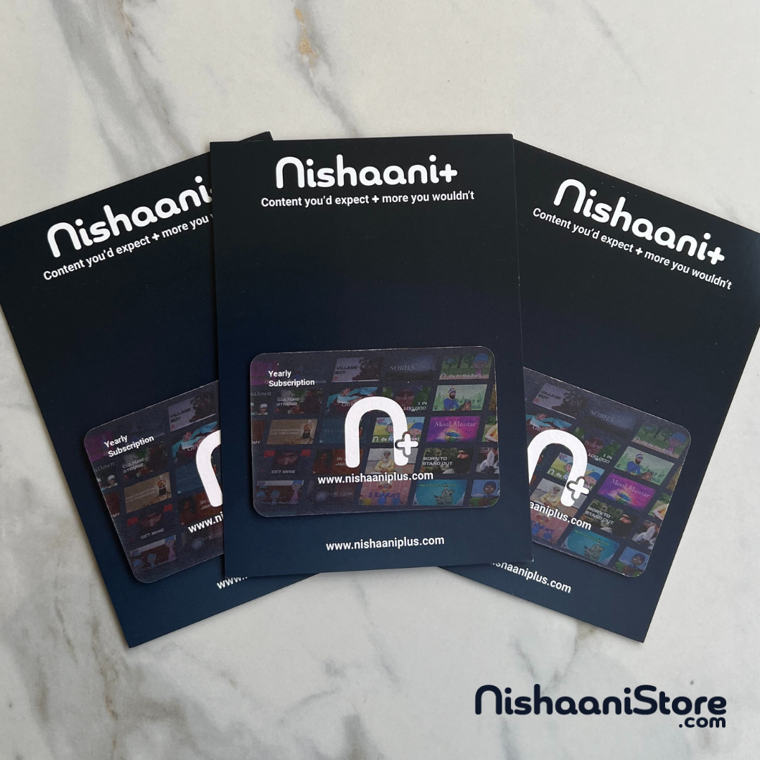 Nishaani+ Yearly Subscription Gift Card - NishaaniStore